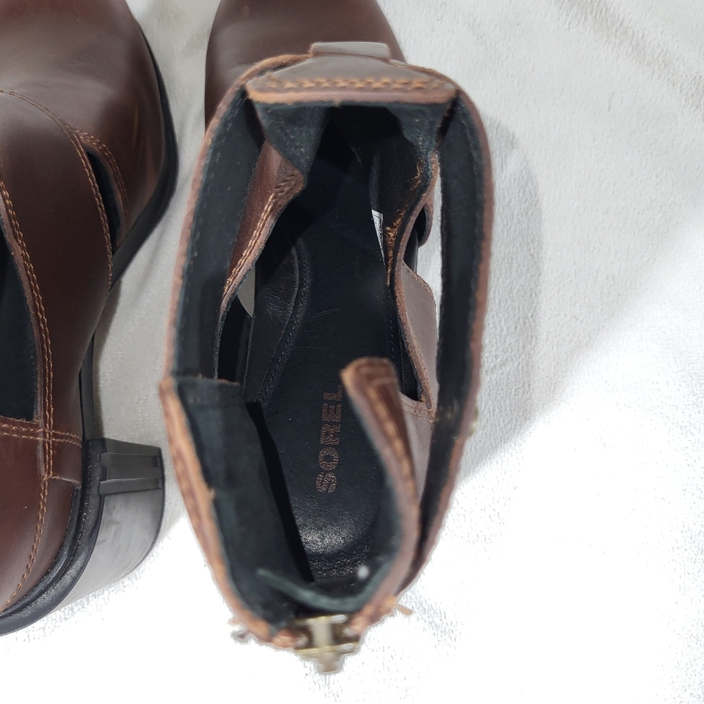 Sorel Margo Cut Out Waterproof Booties / Sandales Size 8 - Picture 6 of 9